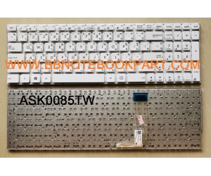 Asus Keyboard คีย์บอร์ด K556 A556 X556 K556U A556UA X556UB K556UF R558 R558U ภาษาไทย อังกฤษ 